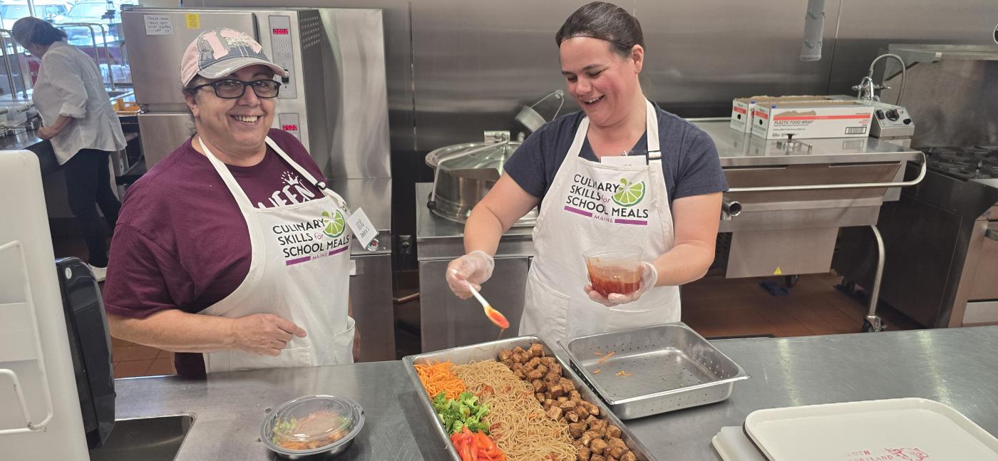 Culinary Skills for School Meals Training MaineHealth